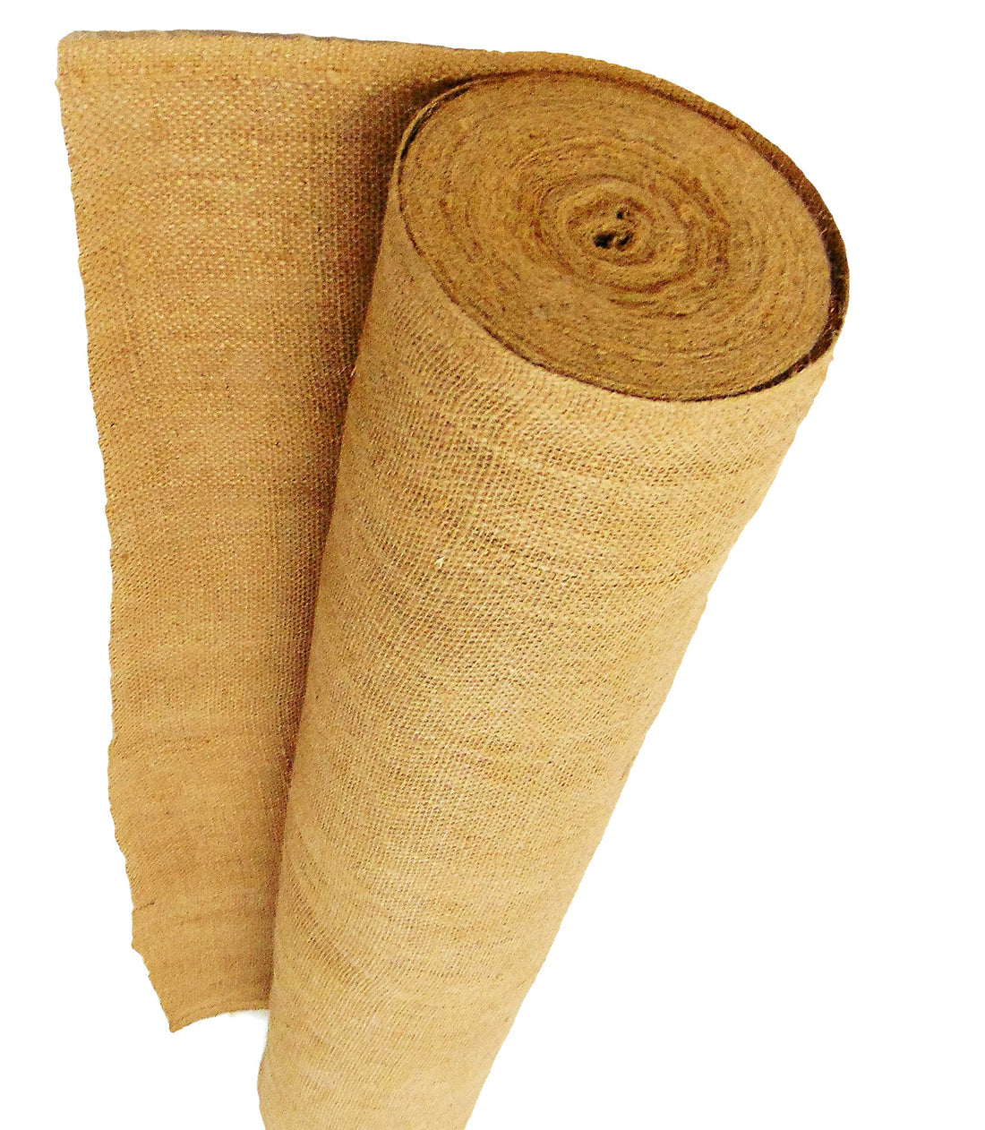 Jutemill 36-Inch Wide x 150ft Long, Burlap Fabric Roll | 36&quot; by 50 Yards (150 ft)| Non- Fraying| Wide and Tight Weaved Outdoor Wedding isle Runners