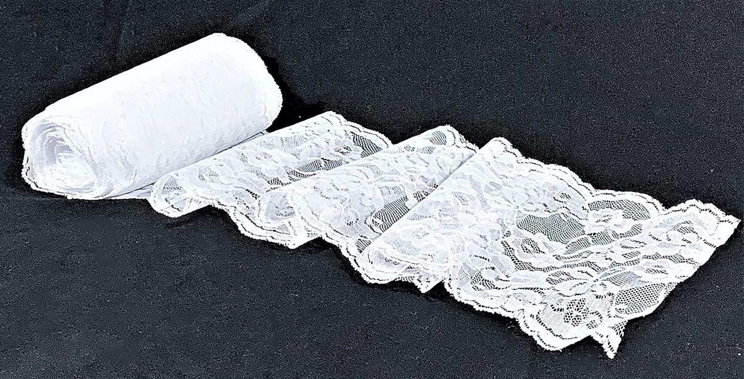 Lace Roll White Cotton Lace
