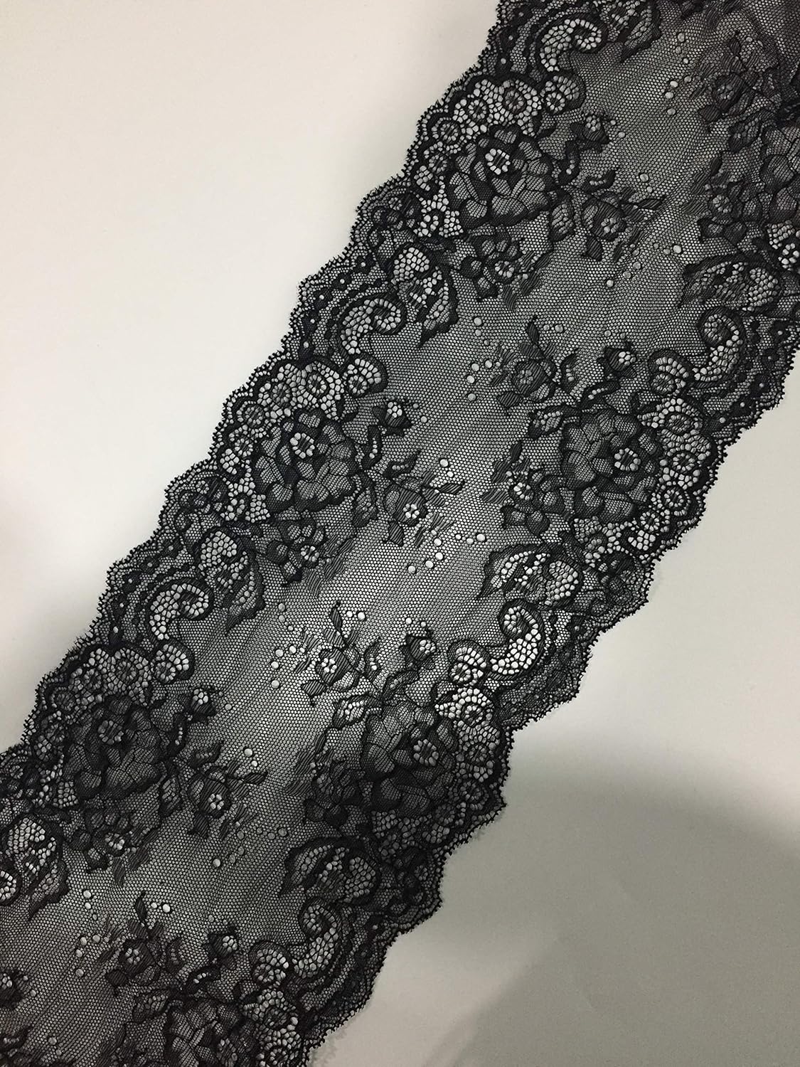 6" x 5 Yards Stretch-Black