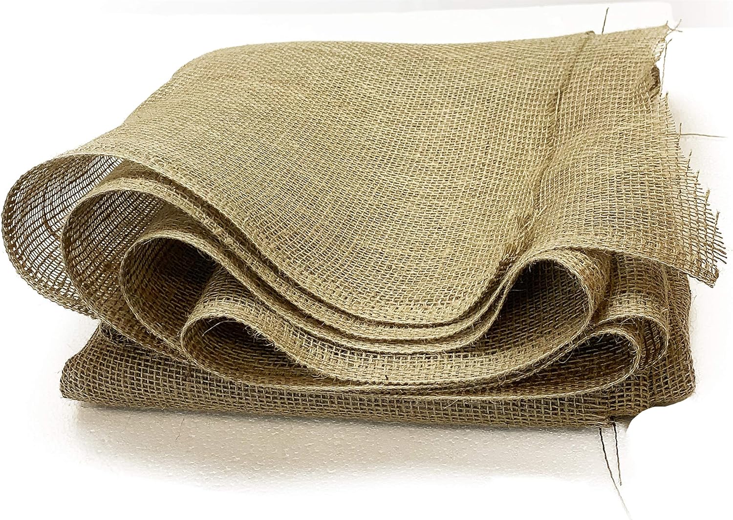 Natural Burlap Fabric, High Density Jute