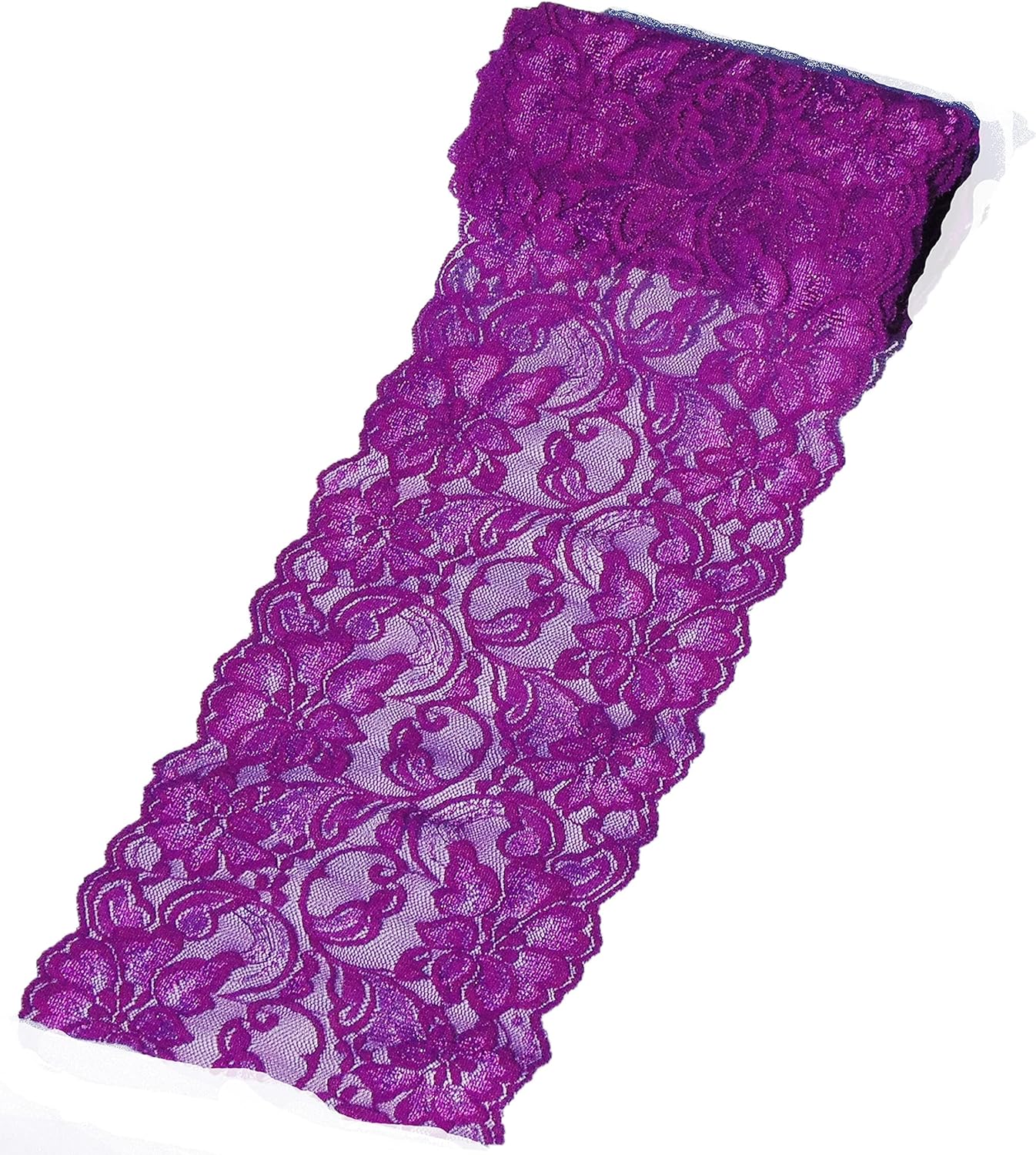 6" X 5 Yards Stretch-Purple