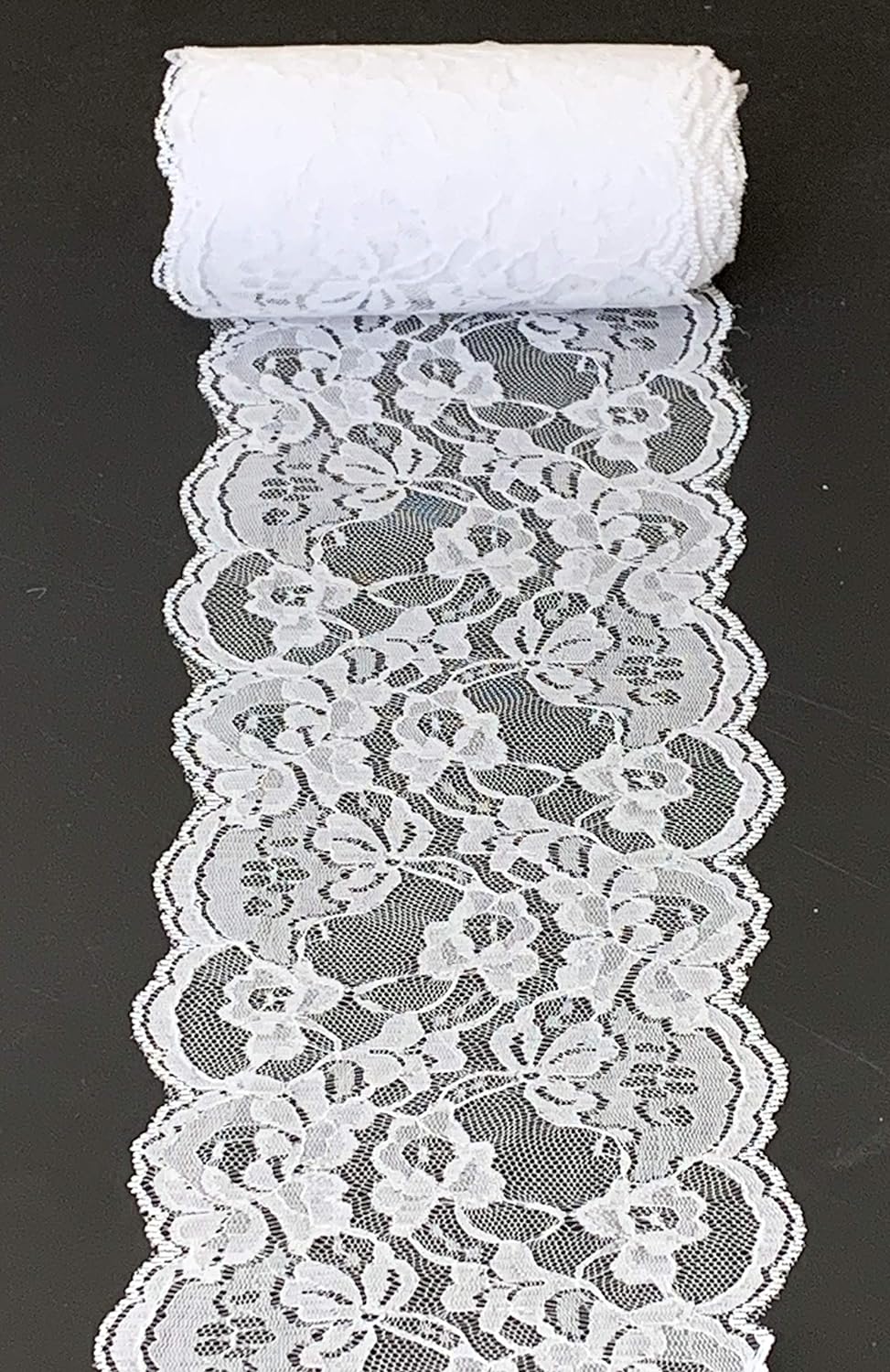 5.5" x 10 Yards Sretch White