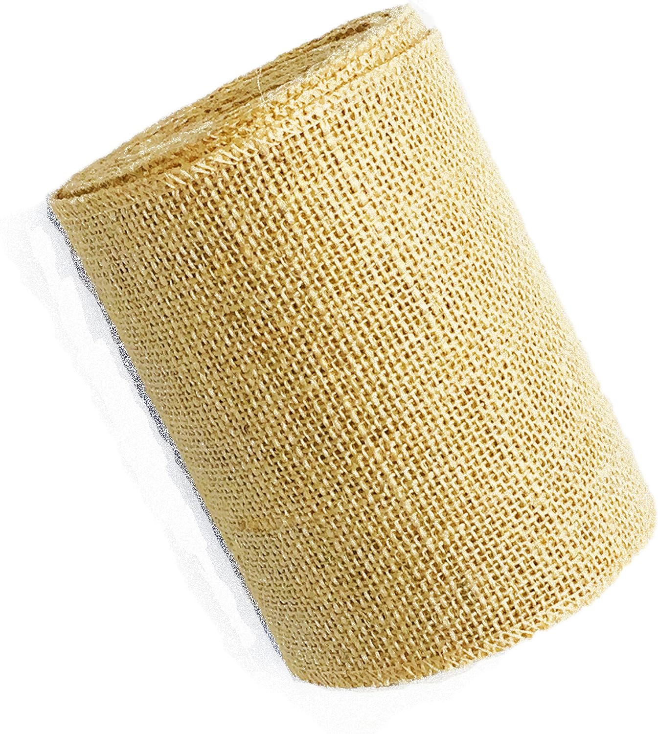 Natural Jute Burlap Ribbon Roll
