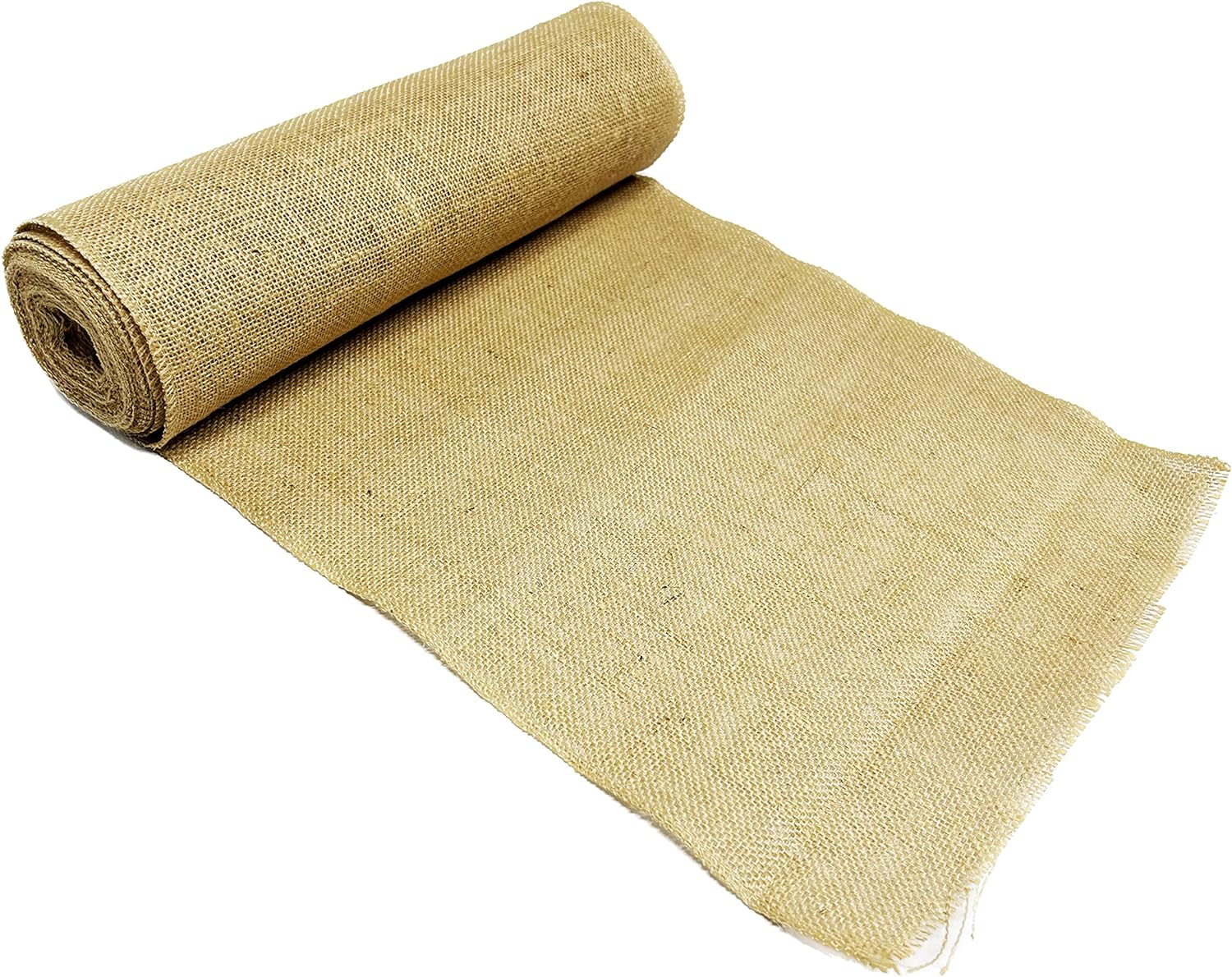 Designer Burlap Table Runner - For Farmhouse-Style