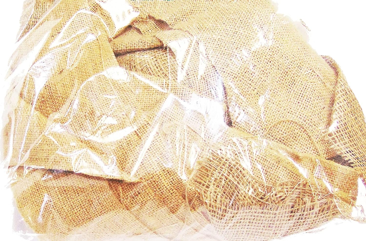 Jute Burlap Smoker Fuel Lights Easily with Match