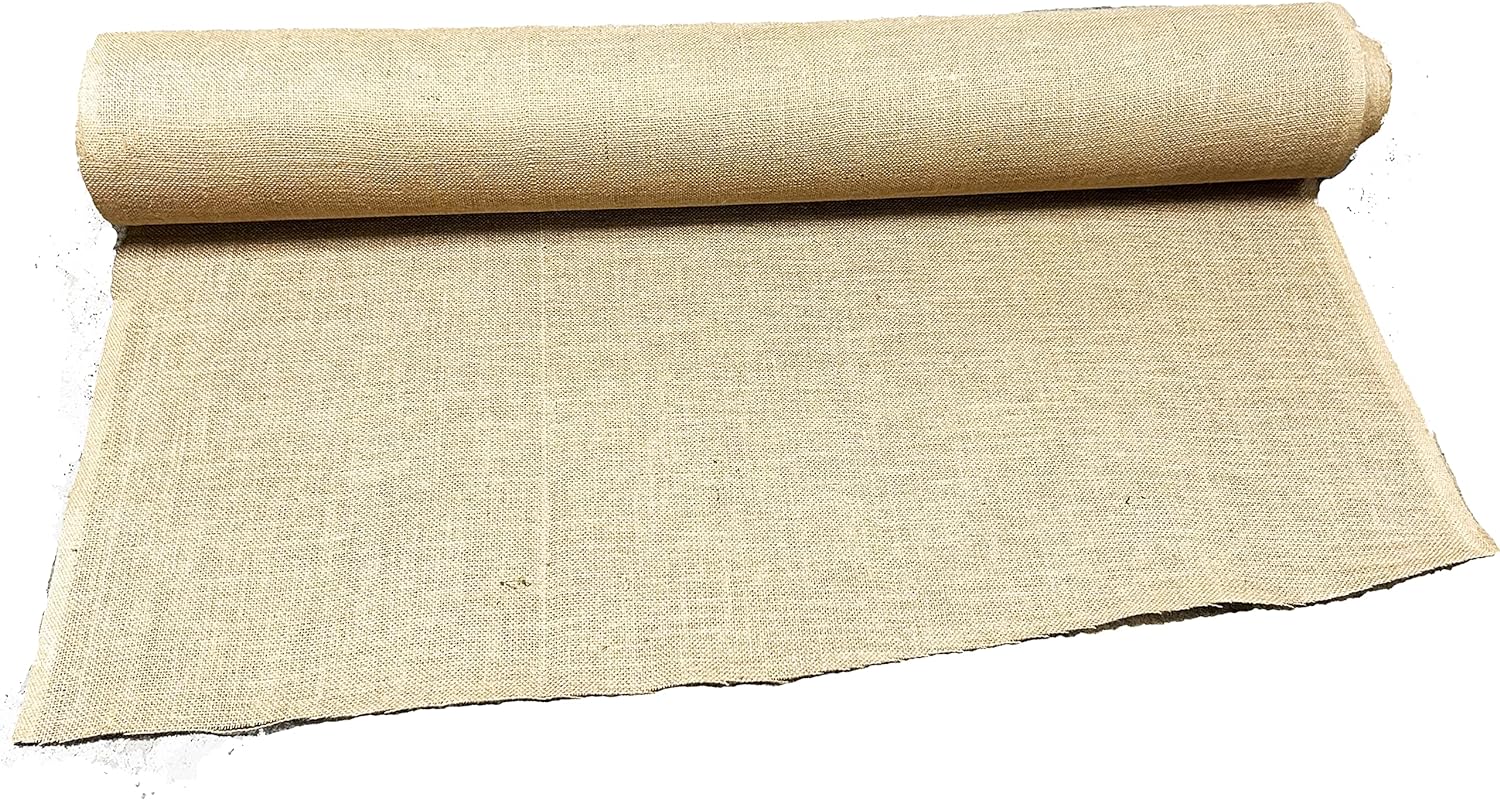 Burlap Fabric Roll 36" Wide x 60 ft for Gardening Wedding