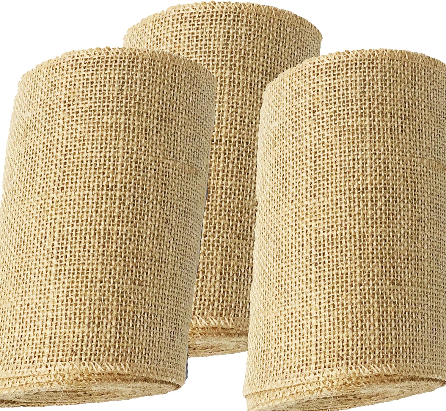 Weave and Finish Edges | Jute- Burlap Roll of 15 Yards