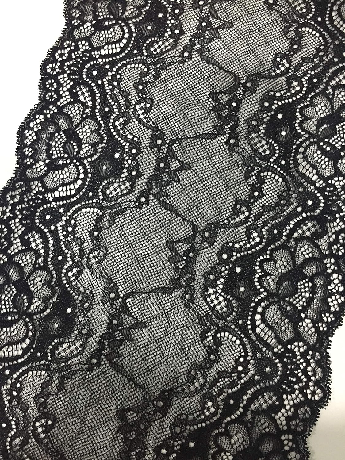 8.5" X 5 Yards Stretch-Black