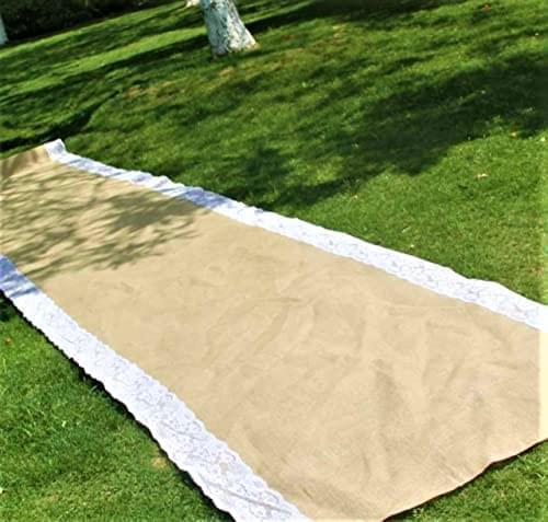 Rustic Burlap Runner Jute Vintage