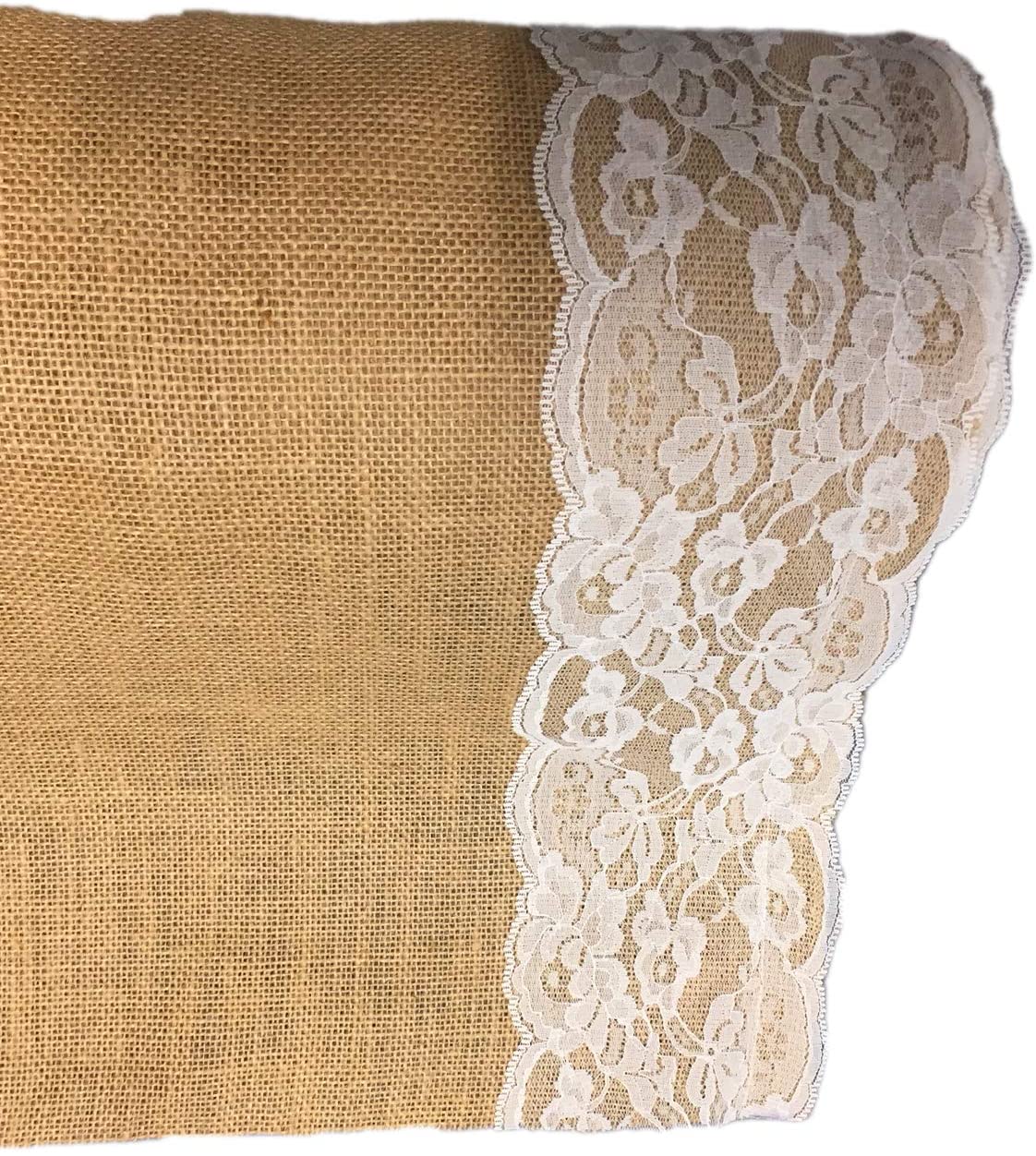 Burlap Outdoor Wedding Aisle Runner