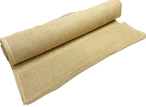 Burlap Fabric (4 ft by 150ft) Tight Weaved Wedding
