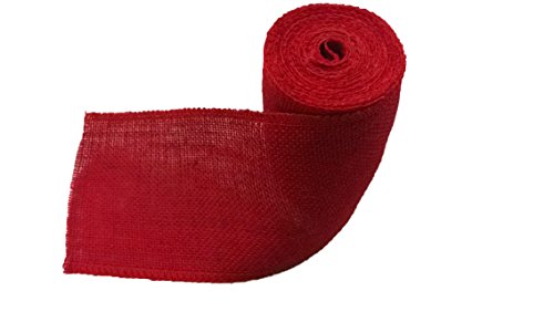 Navy Burlap Roll - Finished Edges