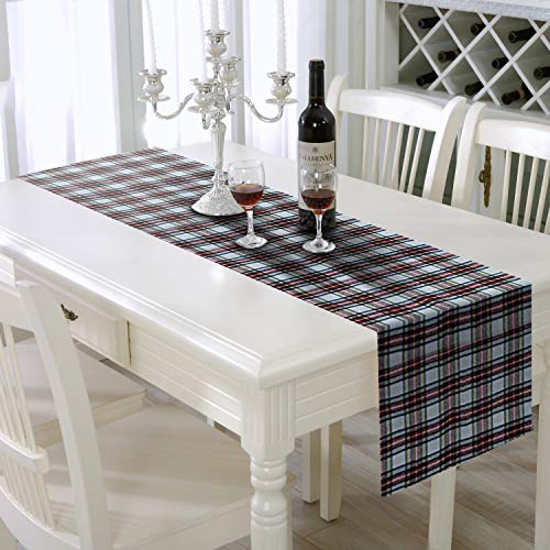 Kitchen/Dining Room Tablecloth and Decoration Black and Red Stripes