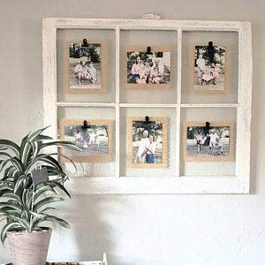 burlap wall decor