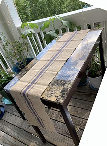 12 inch x 2 yards | Burlap | Eco-Friendly - Blue