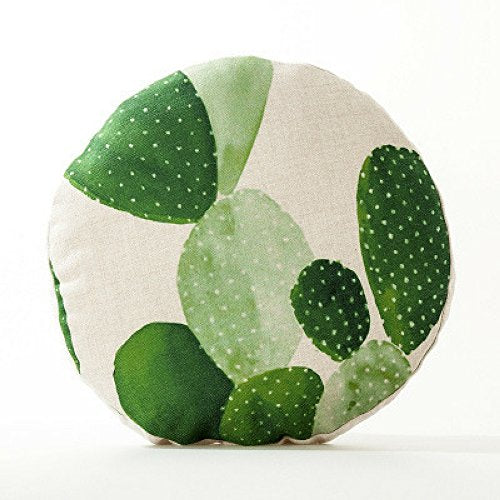 AAYU Pillow Covers 2 | 18 X 18 Inch | 45 X 45 cm | 2 Piece Set | Feather Patter on Both Sides Jutemill