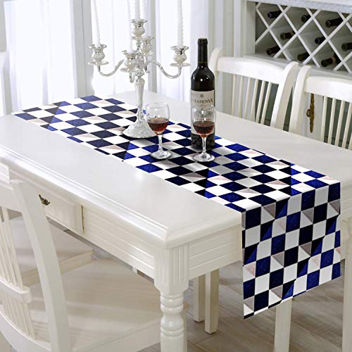 AAYU Printed Table Runner (Red,Yellow,Blue and Black) | Thick 250 GSM (16 Inch X 72 Inch) |Table Runner for Baby Birthdays, Home Decor & Wedding (Red and Black) Jutemill