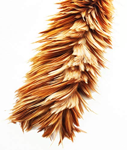 AAYU Red Rooster Chicken Saddle Feather Duster| 24 inches |Home, Car and Blinds Cleaning Indoor/Outdoor Use | Genuine Wooden Handle |62 cm Overall Long Jutemill