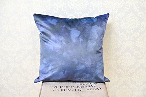 AAYU Square Modern Pillow Covers | 18 x 18 inch | Velvet Base Soft Fabric | Trendy Pattern Printed on Both Sides | 4 Piece Set Jutemill