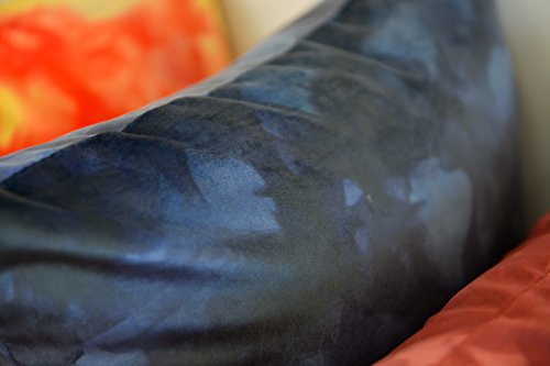 AAYU Square Modern Pillow Covers | 18 x 18 inch | Velvet Base Soft Fabric | Trendy Pattern Printed on Both Sides | 4 Piece Set Jutemill