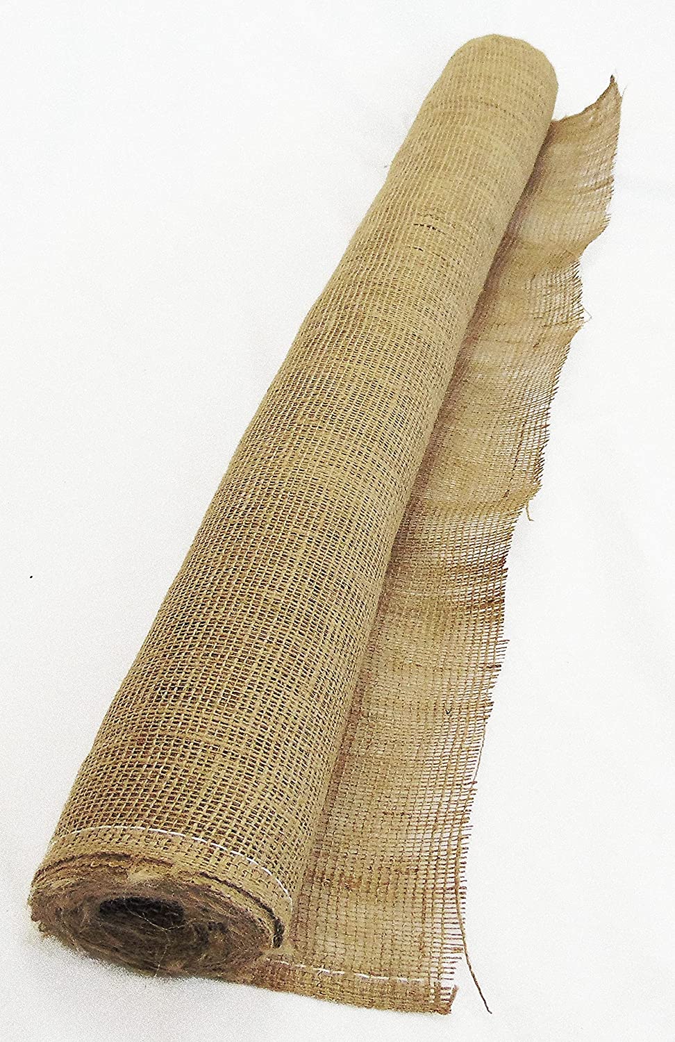 HOME BUY Jute N Fabrics,Laminated Rocket Natural Color Jute Fabric, 51 cm Width ONE MTR Packing, Used for Making Jute Bags, Art & Craft,Home DECORE, Matting (51CM X 1M) Jutemill