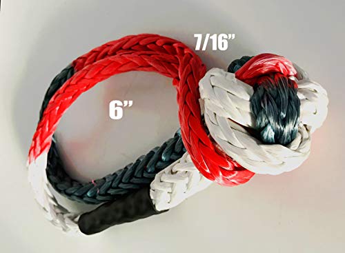 Jutemill Recovery Soft Shackle 7/16" by AAYU Jutemill