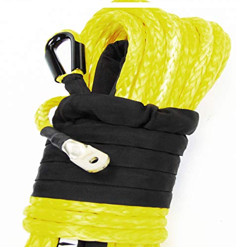 Synthetic Winch Rope 1/4 inch - 50 feet | Nylon - 1/4" x 50&