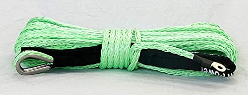 Synthetic Winch Rope 1/4 inch - 50 feet | Nylon - 1/4" x 50&