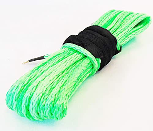 Synthetic Winch Rope 1/4 inch - 50 feet | Nylon - 1/4" x 50&