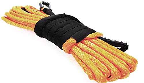 Synthetic Winch Rope 1/4 inch - 50 feet | Nylon - 1/4" x 50&