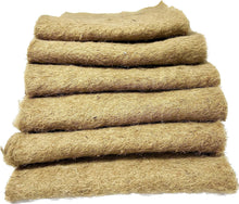 Load image into Gallery viewer, 6 Pack Jute Burlap Grow Mats - 10x20 Inches Hydroponic Grow Pads for Seed Starter and Sprouting Tray
