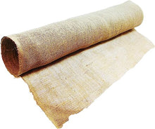 Load image into Gallery viewer, Wide 40&quot; X 48 Feet Burlap Planter Liner Roll Bur40 | 40 inch x 16 Yards 7 oz DIY Material Weed Barrier, Natural Jute-Burlap Large Gardening Wide-Ribbon Aisle Runner and Plant Cover (48 feet)