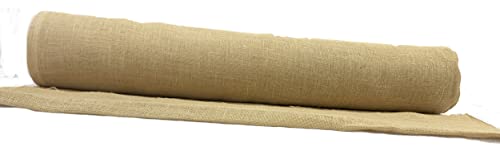 Burlap Fabric roll 48&quot; Wide X 60 Feet Long, Tight Weaved Jute Burlap roll