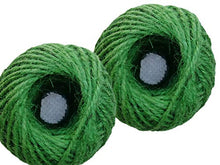 Load image into Gallery viewer, 3 Pack -Colored Jute Twine Balls, Total 450 Ft Ply 150 ft Each, Jute-Burlap Garden Strings, Craft or Decoration (Blue+Ivory+Pink) 2mm String for Crafts and Gift Jutemill 
