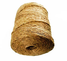 Load image into Gallery viewer, 3 Pack - Jute Twine Dark Green - Burlap Garden Twine, 200 feet Each x 3 Cone Total 600 feet Jutemill 
