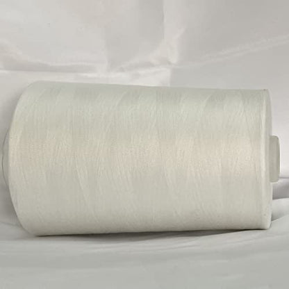 Jutemill White Nylon Threads for Sewing Embroidery Machine All Purpose Jumbo Spool Nylon Sewing Thread (25600 Yard)