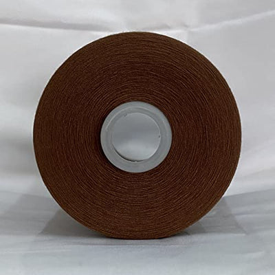 Jutemill Brown Textured Polyester Sewing Thread for Serger/Overlock Machine (60/2-0.1mm) Jumbo Spool