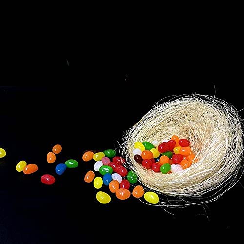 AAYU Sisal FiberPremium Quality Natural Colored, 8oz per Bag (227 Grams), DIY Project and Basket Decoration Use