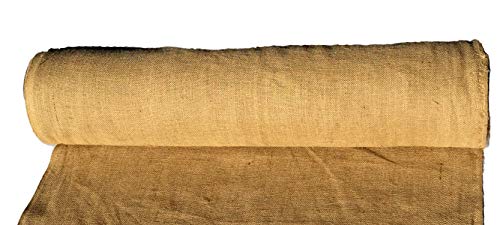 AAYU Burlap Fabric Roll | 36 Inch x 10 Yards | 10 Ounces | Weed Barrier | Plant Cover | Garden Netting | Wedding Burlap