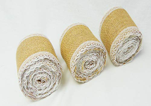 Burlap Ribbon for Wedding Decorations