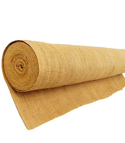 Burlap Fabric roll | Natural Jute Burlap Tree Protector | Winter Plants Wrap | Burlap Garden Fabric | Gardening Burlap Plant Cover