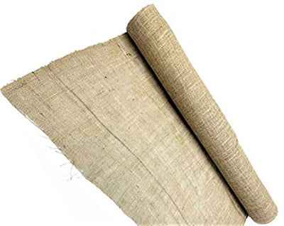 AAYU Burlap Roll Premium Brand Liner | 40 inch x 8 Yards | Heavy Duty (7oz) | DIY Craft Fabric | Weed Barrier | Landscaping Edging | Eco-Friendly, Natural Jute Ribbon Roll | 24 ft