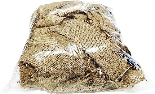 Jutemill Bee Smoker Fuel, Burlap Scrape 2 lbs Bag