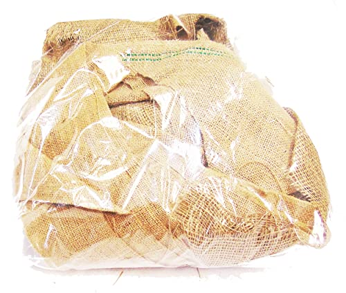 Jutemill Bee Smoker Fuel, Burlap Scrape 2 lbs Bag