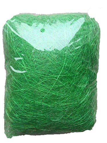 AAYU Natural Fiber from Sisal | Premium Quality Natural Jute Fiber | 8 oz per Bag | Perfect for DIY Project and Basket Decoration | Green Color