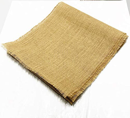 Brand Premium Burlap Table Runner | Natural Jute Table Runner