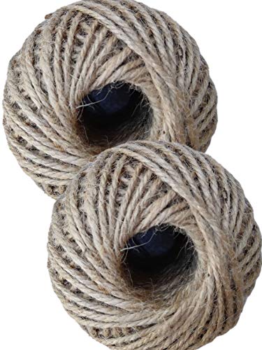 Brown Natural Jute Twine Ball | Jute Burlap Garden Strings | Gardening Twines - Buy Jute Rope Ball for Craft 