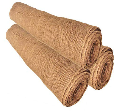 High Quality Natural Burlap Roll 23 Inch X 25 Yards | Natural Jute Roll Fabric Burlap