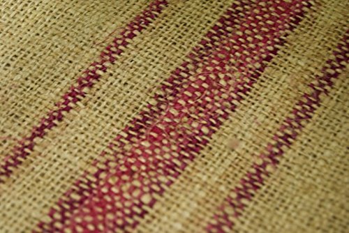 Jute Table Runner | Striped Table Runner Burlap | Burlap Table Runner Roll for Events - Magenta