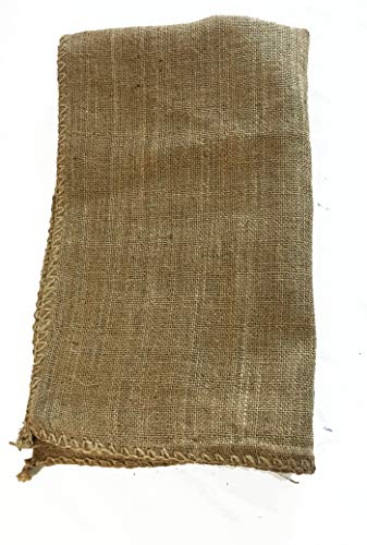 6 Pack Premium Large Burlap sack Bags | 6 Piece Set 24 x 40 inch | New Coffee Bag | Potato Bag | Sack Race | Seed Preserve Sack | Eco-friendly, Natural Jute Product | Made by10 Ounce Burlap Fabric (6)